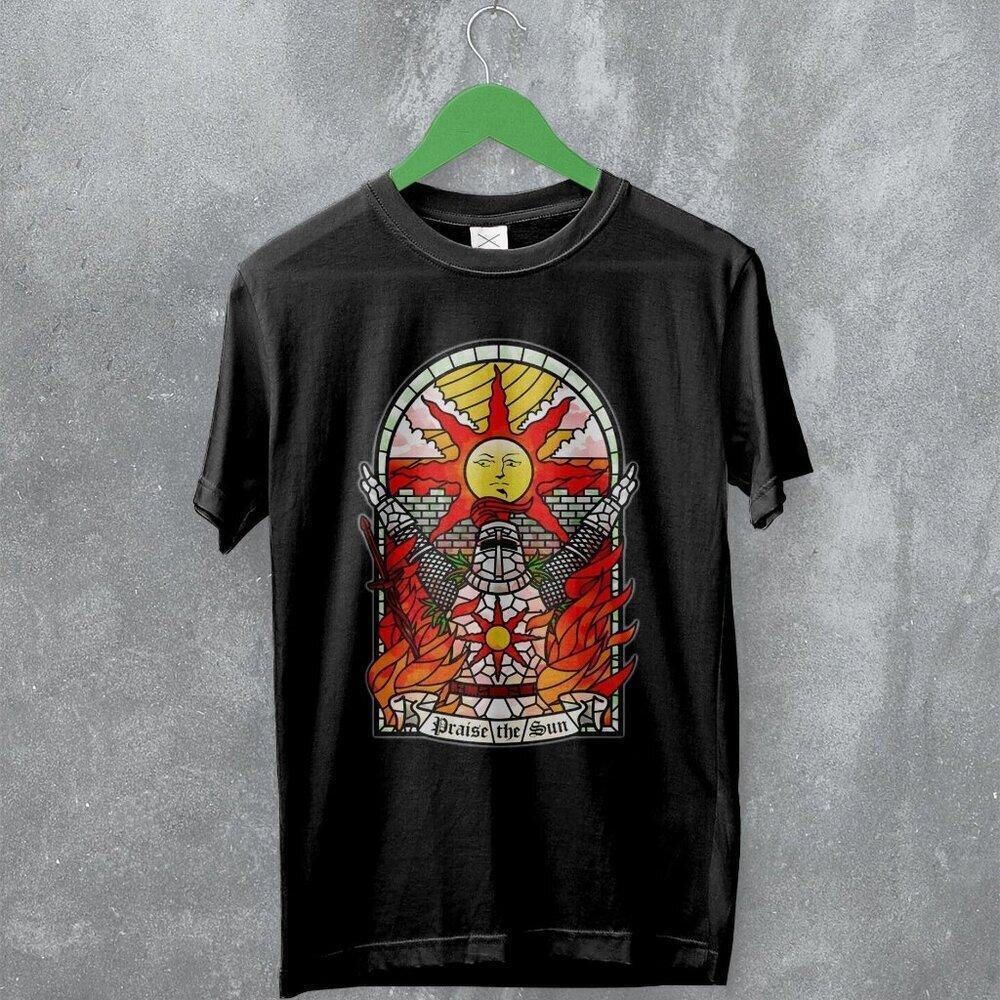 Dark Souls Praise The Sun Classic Video Game Fantasy Graphic Art T Shirt 166